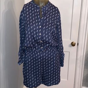 Ann Taylor Short Romper Navy Size XS EUC